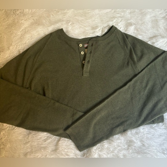The normal brand Men’s Puremeso 3 button Henley - Picture 7 of 8